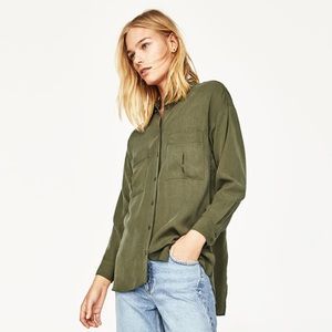 COPY - ZARA Join Life Military Style Shirt